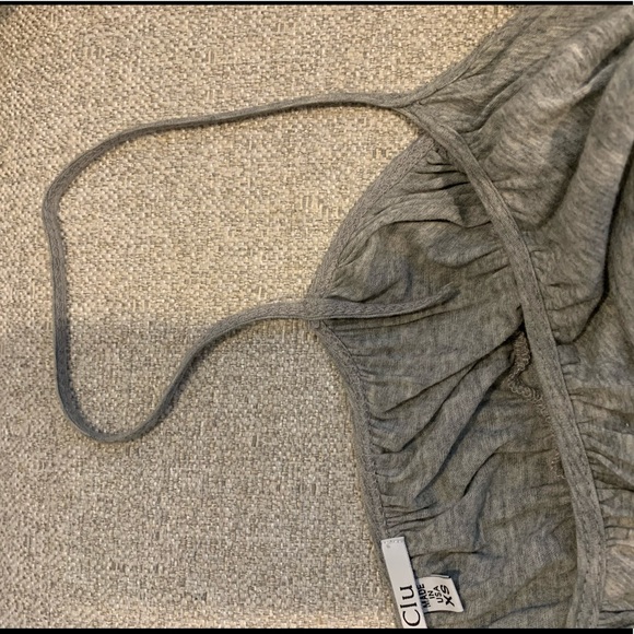 Cute gray dress with spaghetti straps XS - Picture 3 of 3